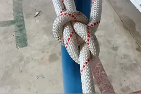 #称人结也叫单套步林结，用途特别广泛，建议人人学会#实用绳结 #生活好帮手