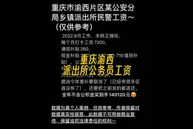 带大家了解一下重庆派出所公安民警一年能有多少工资