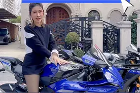 雅马哈R1，一个被摩托车耽误的理财产品，它的测评来了#雅马哈r1 #创作灵感 #抖音机车 #测评视频封面