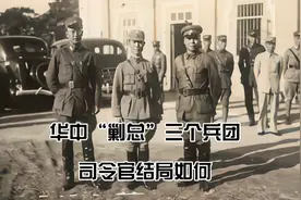 白崇禧率领下的华中“剿总”，下辖3个兵团司令官都是谁视频封面