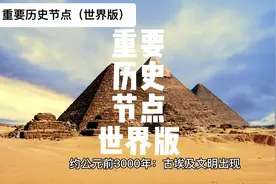 重要历史节点（世界版）#历史 #世界历史视频封面