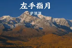 #萨顶顶 不愧是国家队选手，这首 #左手指月 ，一点也不给别人翻唱的机会#热门音乐🔥 #音乐 #一首歌一个故事视频封面