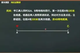 记住这个关键点！所有二次相遇问题都可以秒出答案。