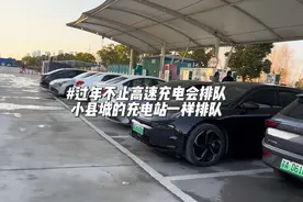 过年开电动车回老家，不仅高速服务区充电会排队视频封面