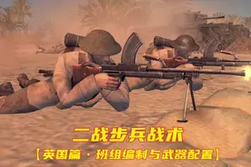 二战步兵战术-----【英国篇•班组编制与武器配置】视频封面