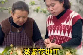 春天正是吃野菜的季节，这不今天家里又蒸一盘紫花地丁，估计大多数人没吃过#紫花地丁 #野菜视频封面
