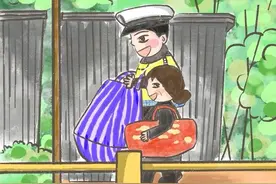 #这一刻，教育完成了闭环!西安交警帮老人拎着包一路谈笑，中学生:我长大也要做这样的人# 2月22日，西安一中学生在大雁塔附近目睹一位交警帮老人拎着包边走边聊，很暖心。她表示平时课本上背过的“为人民服务”等知识点一下子具象化了，非常感动，并表示长大后，自己也要做这样的人，为社会发光发热。