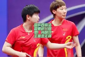 国乒四将法国赛积分赋零！孙颖莎王曼昱无碍#王曼昱 #孙颖莎