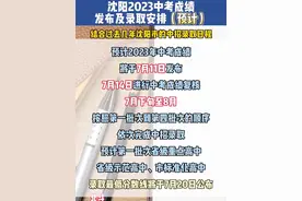 沈阳2023中考成绩发布及录取安排（预计），及辽事通成绩查询方法。#沈阳中考