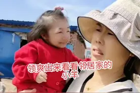 小羊对孩子们来说都是稀罕物 #记录生活视频封面