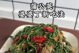 婆婆丁的新做法 #大自然的馈赠 #野菜美食 #挖野菜视频封面