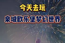 来山东了家人们，泉城欧乐堡梦幻世界推荐大家来玩！#烟花 #向烟花许个愿 #星光奇幻烟花云雾季 #今年夏天最值得去的地方 #总有新方式出门过夏天