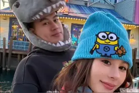 凯瑞图和maymay分手，与新女友在游乐场甜蜜合照#凯瑞图视频封面