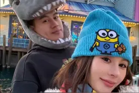 凯瑞图和maymay分手，与新女友在游乐场甜蜜合照#凯瑞图视频封面