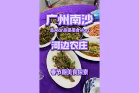 广州南沙行之河边农庄vlog 久违的一期 被老板全程找我唠嗑的农家乐 仿佛回到亲戚家拜年吃饭一样 体验感拉满#alan牛杂队 #vlog日常视频封面