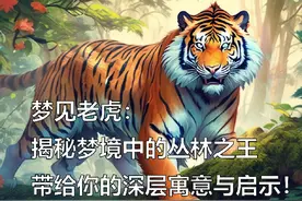 #梦的解析 #你的梦境在暗示什么 #梦见老虎 #心理成长视频封面