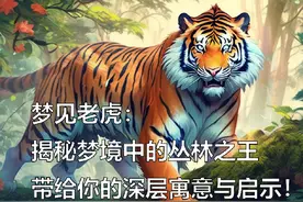 #梦的解析 #你的梦境在暗示什么 #梦见老虎 #心理成长视频封面
