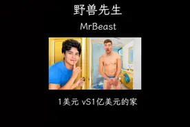 第三十四集｜1美元 vs1亿美元 YouTuber 之家！#野兽先生 #油管