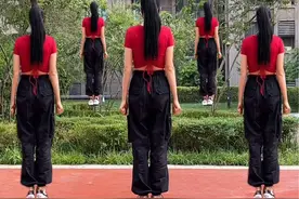 #大哥谢谢你 #广场舞 #零基础学舞蹈 #背面教学 #喜欢跳舞的一起来