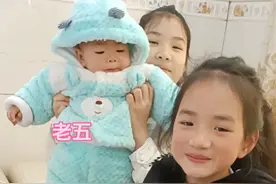 五胎生了五个女儿，六胎还要不要继续，想生个儿子有这么难吗？别人个个都有儿子，我不服气……#家有五朵金花#记录真实生活视频封面