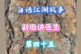 白话江湖故事～刘田讲述连生#人物故事 #故事与酒 #故事分享