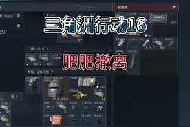 三角洲行动16:肥肥撤离好吧 #三角洲行动 #我要上热们 #游戏