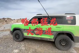 哈弗猛龙大海道无人区穿越也能完美胜任#哈弗猛龙 #大海道无人区