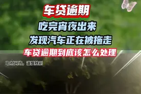 车款逾期篇 你的车款逾期了吗？有没有被拖走？一般这种情况你是怎么处理的？探讨一下#拖车 #车贷逾期 #抵押车为什么会被拖走 @DOU+小助手视频封面