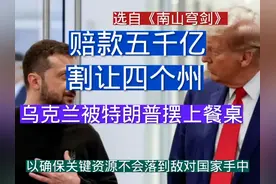 赔款5000亿，割让四个州，乌克兰被特朗普摆上餐桌视频封面