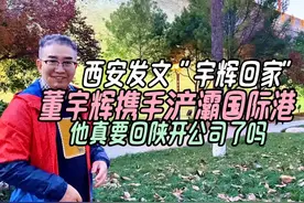 西安发文“宇辉回家”，携手浐灞国际港，宇辉真要回陕开公司了吗视频封面