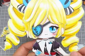 哑女斯黛拉可动纸片人教程 下期想看我做谁呢？#可动纸片人教程 #哑女 #蛋仔派对 #哑女斯黛拉 #蛋仔派对逃出惊魂夜