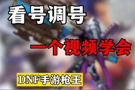 一个视频教会你如何看号调号，如何看面板提升战力#DNF手游