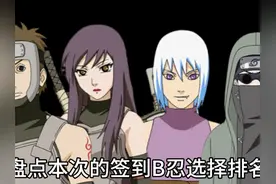 盘点本次签到B忍选择排名 #火影忍者手游 #火影忍者 #教学 #盘点