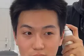 韩国男生对服帖烫的执着#服帖烫 #男士发型