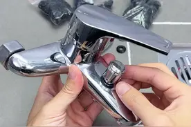 老是淋浴阀提拉分水器无法提拉，无法切换出水方式，如何维修#提拉分水器 #混合阀 #技术分享