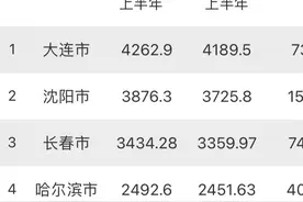 东北前6城GDP已全部公布2024上半年GDP#二季度gdp #经济发展视频封面