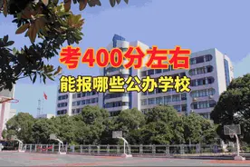 山东考生400分左右，能报考哪些公办学校#专科志愿填报视频封面