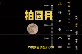 5个功能教你用手机拍摄超级月亮#超极月亮 #手机摄影 #荣耀magic5