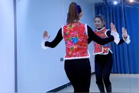 #好运全都来 超长完整版✌️#适合过年的喜庆舞蹈推荐 #简单好看又好学 #福气年福气舞 #背面演示