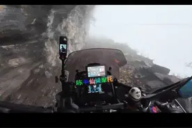 小短腿骑adv摩托车跑非铺装，600多斤的车重，还好技术过硬