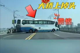 活久见，竟敢在长江大桥上掉头？ 后续来了！#交警 #违法必究