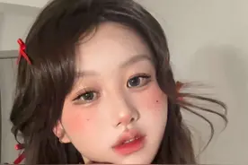 冰糖苹果妆容教程🍎适合日常的节日妆 画完显白up up  #妆教 #妆前妆后 #原相机 #化妆技巧 #新手化妆教程视频封面