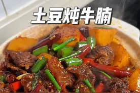家庭版土豆炖牛腩保姆级教程，味道真的可以原地开店，软烂鲜香，特别入味#土豆炖牛腩 #妈呀太香了 #牛腩的家常做法 #家常菜 #下饭菜