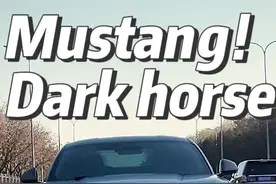 Mustang Dark horse！ #亢岳  #V8野马 #mustang  #岳车无数视频封面