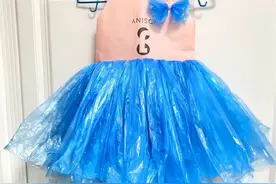 幼儿园小朋友走秀环创手工裙，让宝宝成为最亮的崽！六一快到了，妈妈们快收藏起来！#环保服装 #幼儿园环创 #环保时装秀 #六一儿童节视频封面