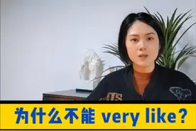 很喜欢为什么不能very like #零基础学英语 #英语口语 #英语语法