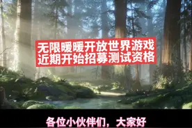 开放世界游戏无限暖暖近期开始招募测试资格！#无限暖暖