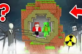 MC我的世界：迷雾怪物来袭！避难所能否躲避灾难？#我的世界