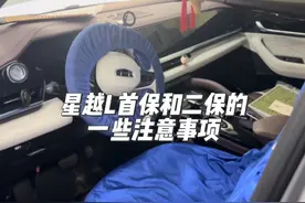 分享一下星越L的首保和二保要做的一些项目，防止踩坑～#星越l视频封面