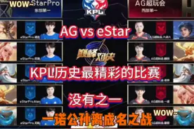19年KPL秋季赛AG vs eStar第七局巅峰对决视频封面